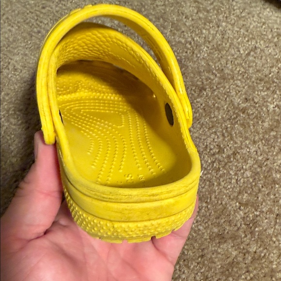 Kids Yellow Crocs - Picture 3 of 10